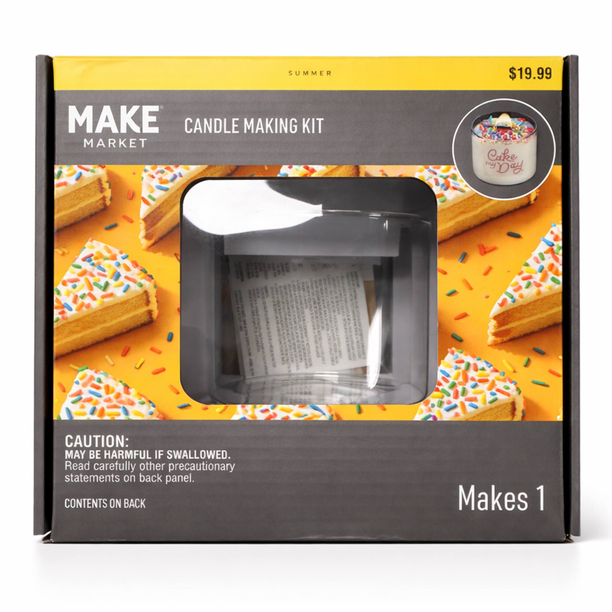 Cake My Day Candle Making Kit by Make Market®
